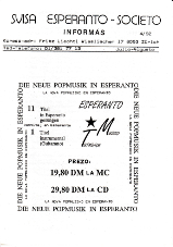 SES informas, 1992-4, julio-aŭgusto