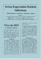 SES informas, 1999-1, januaro-marto