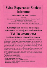 SES informas, 2000-3, majo-aŭgusto