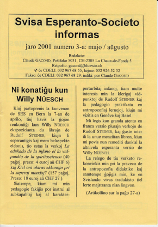 SES informas, 2001-3, majo-aŭgusto